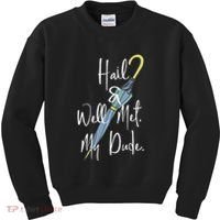 Hail And Well Met My Dude Umbrella Kids Sweatshirt thumb 0