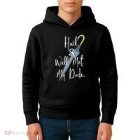 Hail And Well Met My Dude Umbrella Kids Hoodie thumb 4