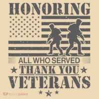 Honoring All Who Served Thank You Veterans Day Us Veteran Tote Bag thumb 4