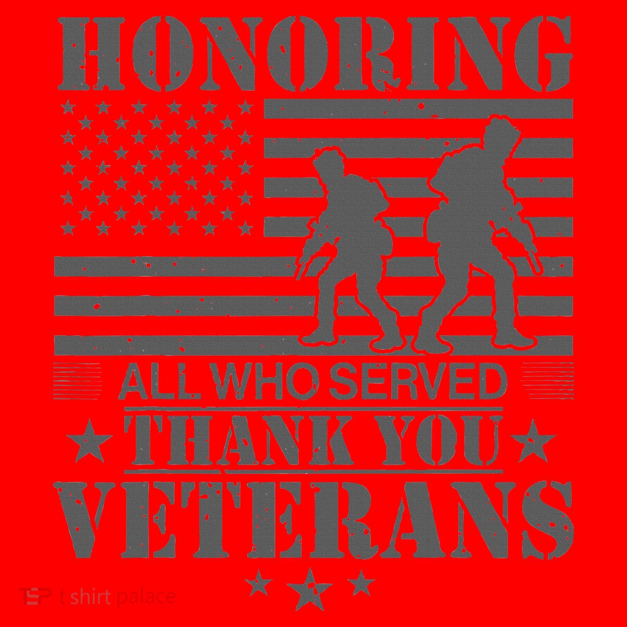Honoring All Who Served Thank You Veterans Day Us Veteran Santa Hat