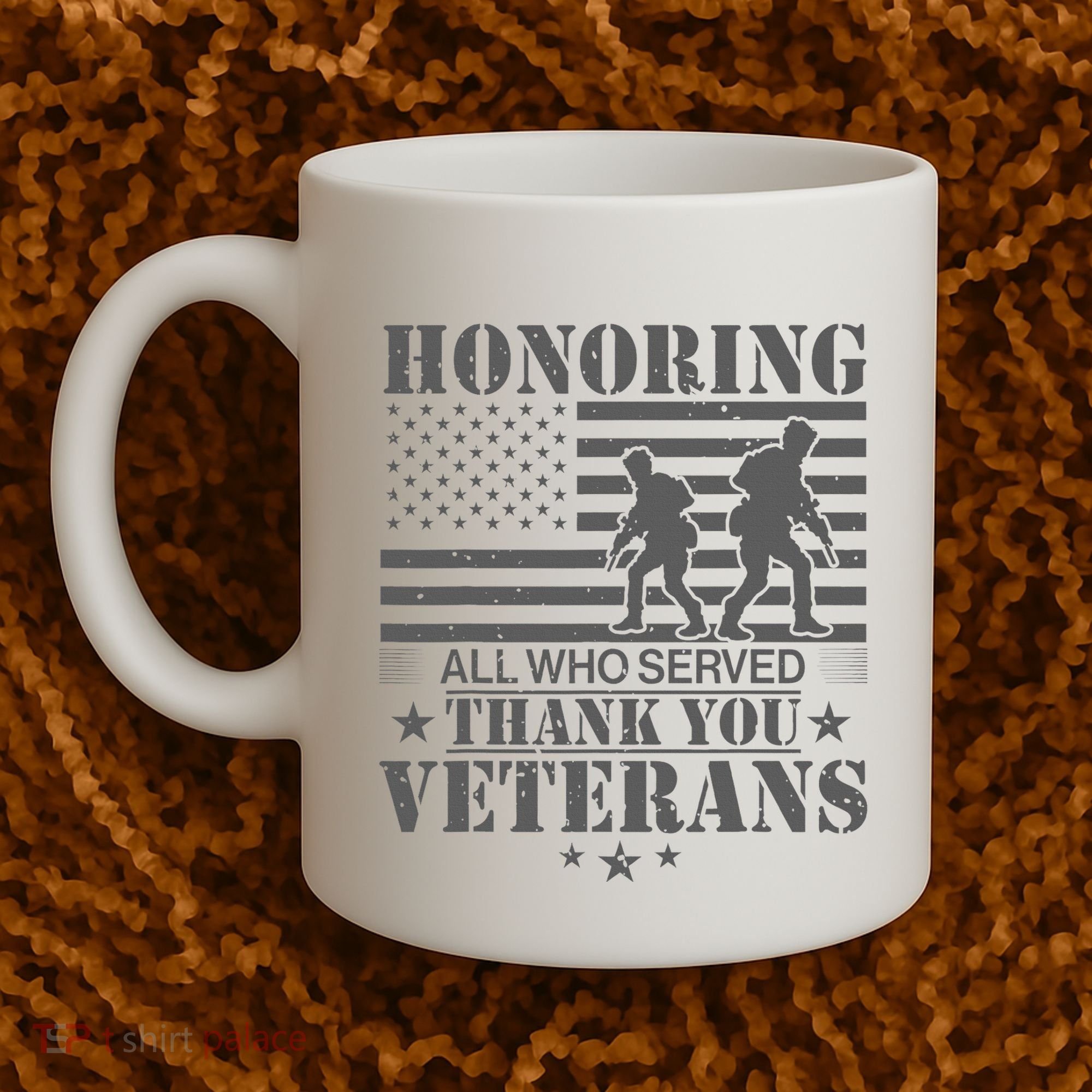 Honoring All Who Served Thank You Veterans Day Us Veteran Coffee Mug