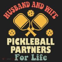 Husband And Wife Pickleball Partners For Life Women's Sweatshirt thumb 2