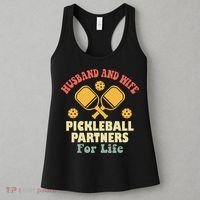 Husband And Wife Pickleball Partners For Life Women's Tank Top thumb 3