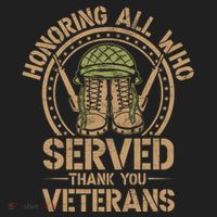 Honoring All Who Served Thank You Veterans Day Us Veteran Tumbler thumb 3