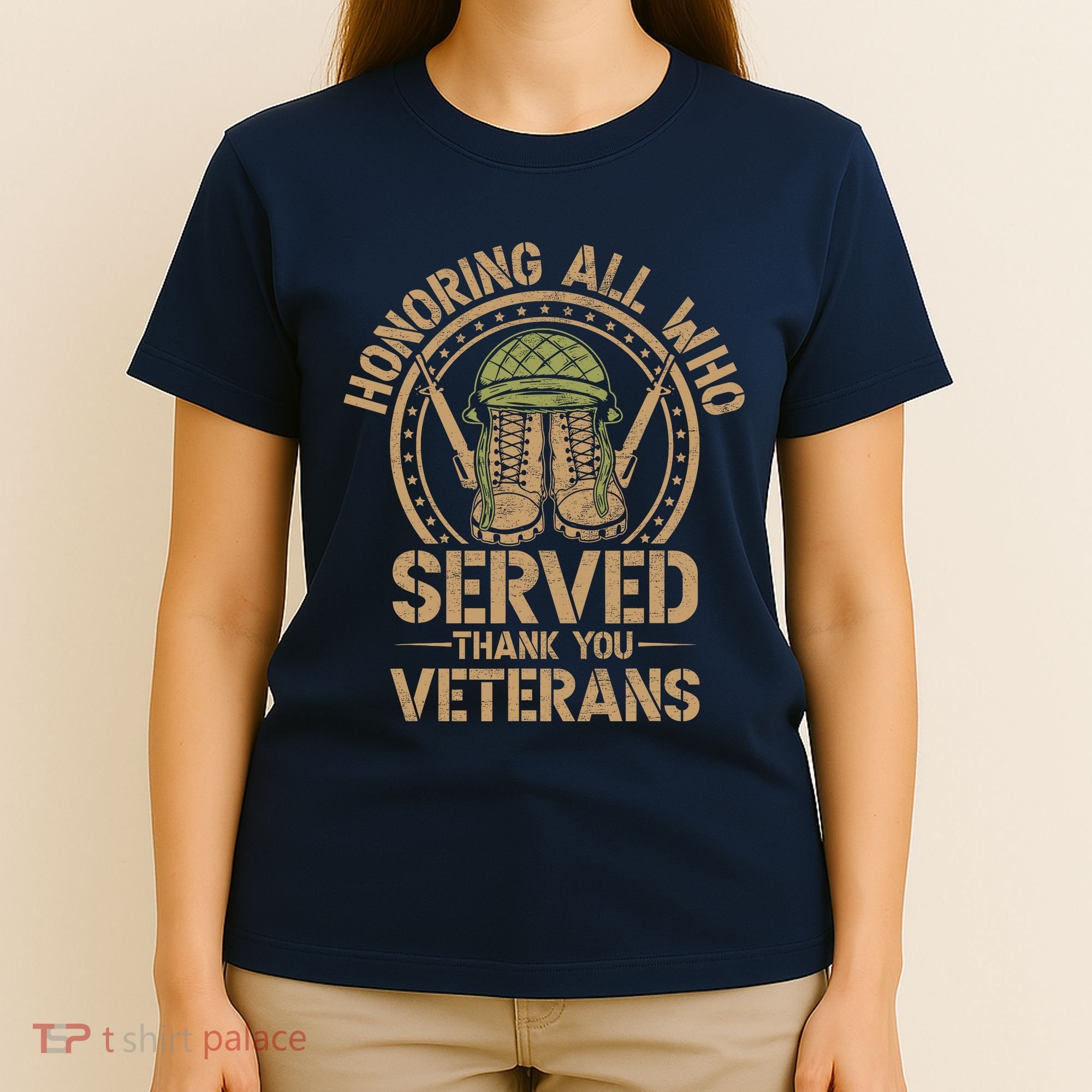 Honoring All Who Served Thank You Veterans Day Us Veteran T-Shirt