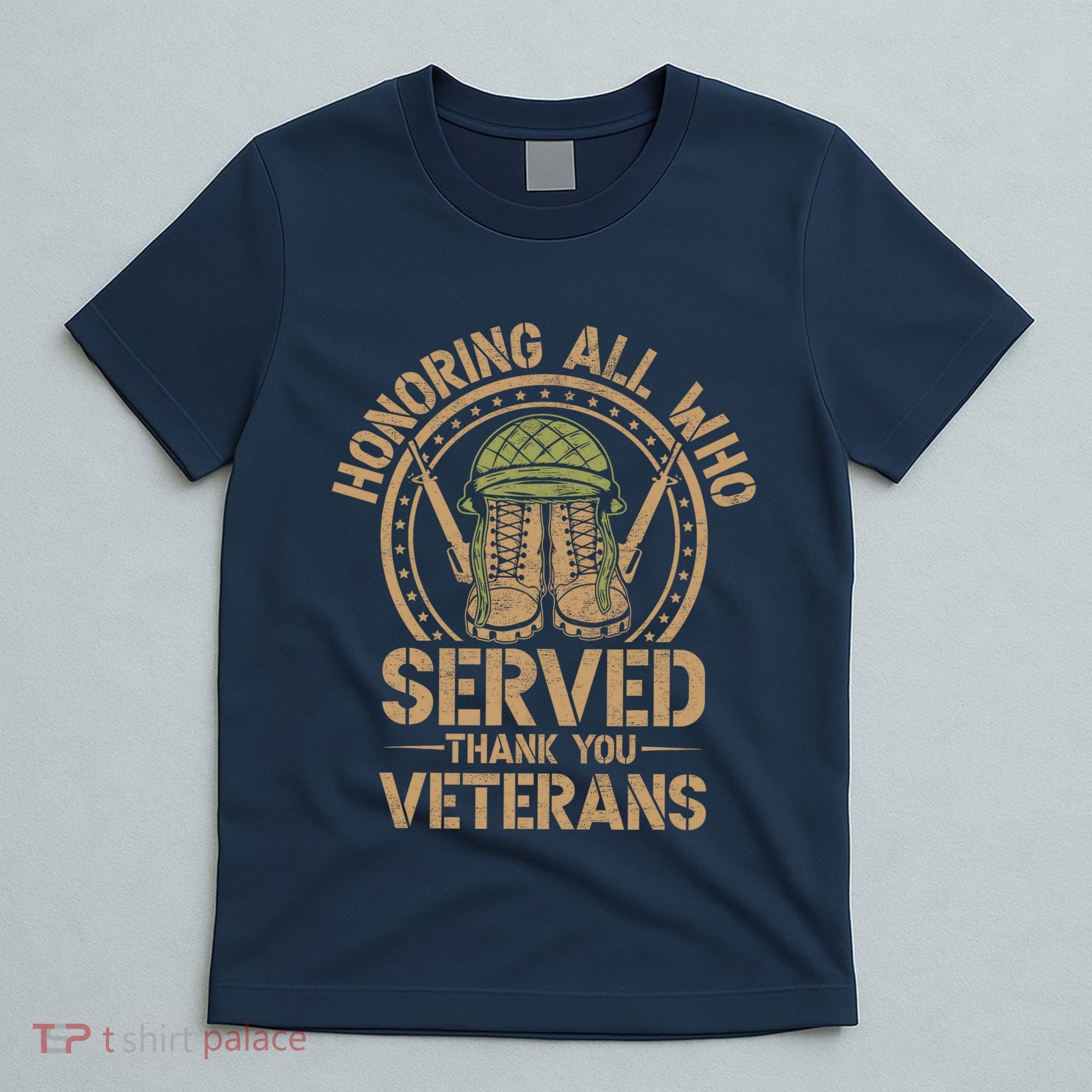 Honoring All Who Served Thank You Veterans Day Us Veteran T-Shirt