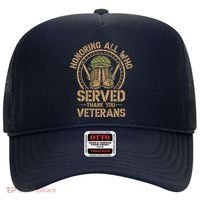 Honoring All Who Served Thank You Veterans Day Us Veteran Hat thumb 0
