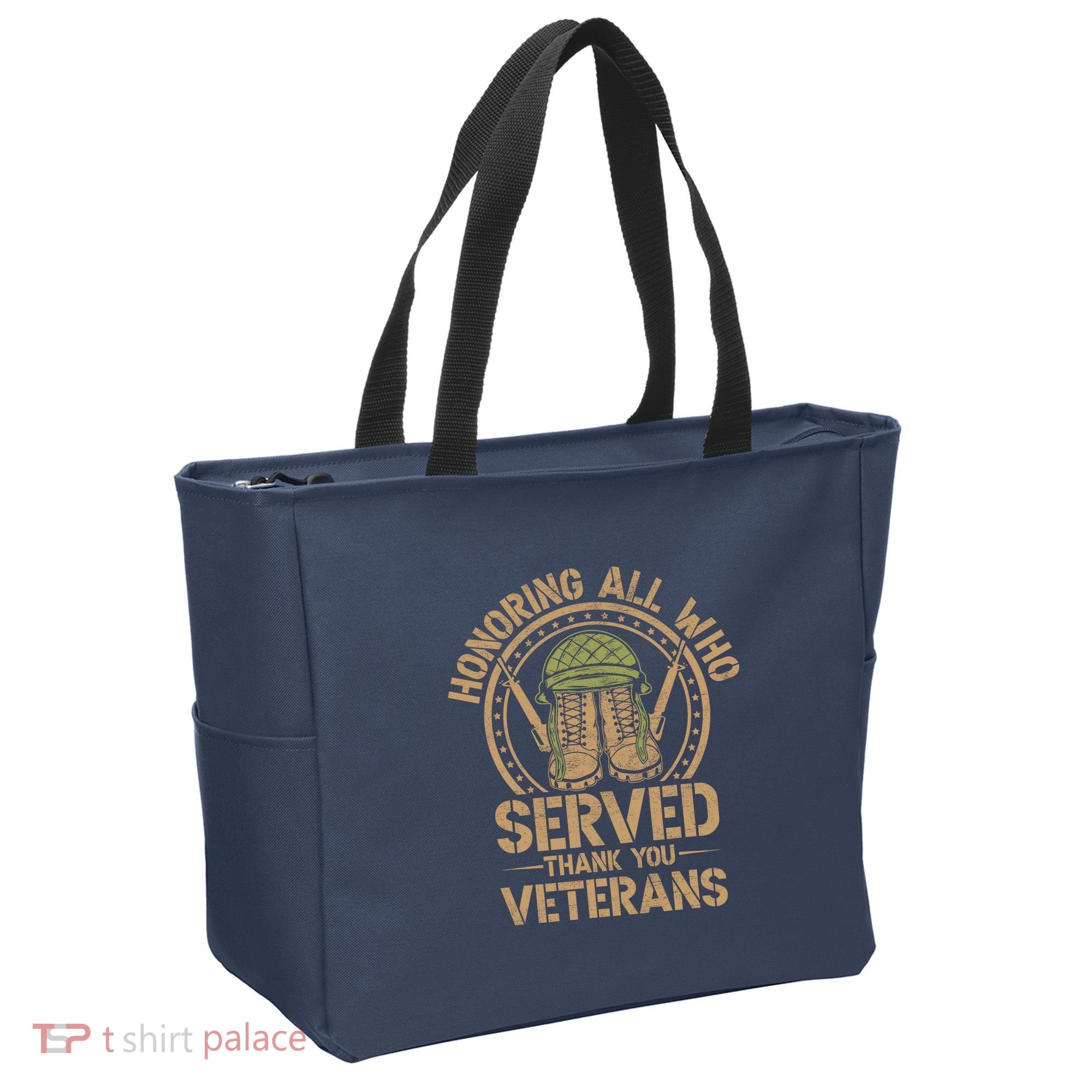 Honoring All Who Served Thank You Veterans Day Us Veteran Tote Bag