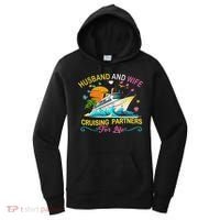 Husband And Wife Cruising Partners For Life Couple Cruise Women's Hoodie thumb 0