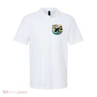 Having A Whale Of A Time Funny Humorous Beach Polo thumb 0