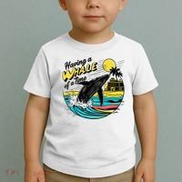 Having A Whale Of A Time Funny Humorous Beach Toddler T-Shirt thumb 2