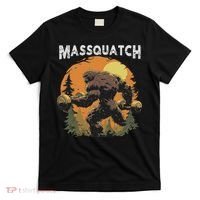 Hairy Animal Workout Merch Bigfoot Massquatch Funny Sasquatch Workout Gym Weightlifter T-Shirt thumb 0