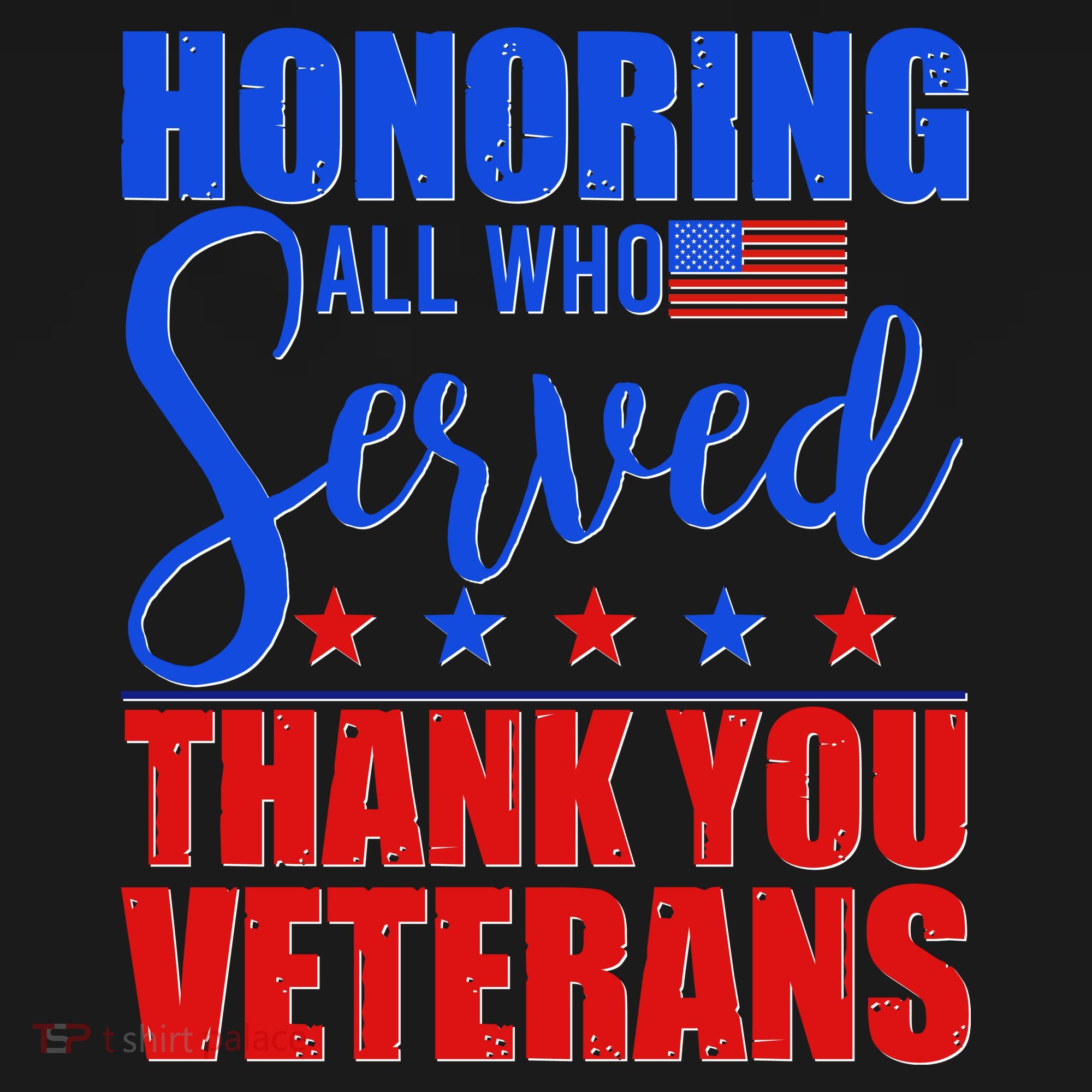 Honoring All Who Served Thank You Veterans Coaster