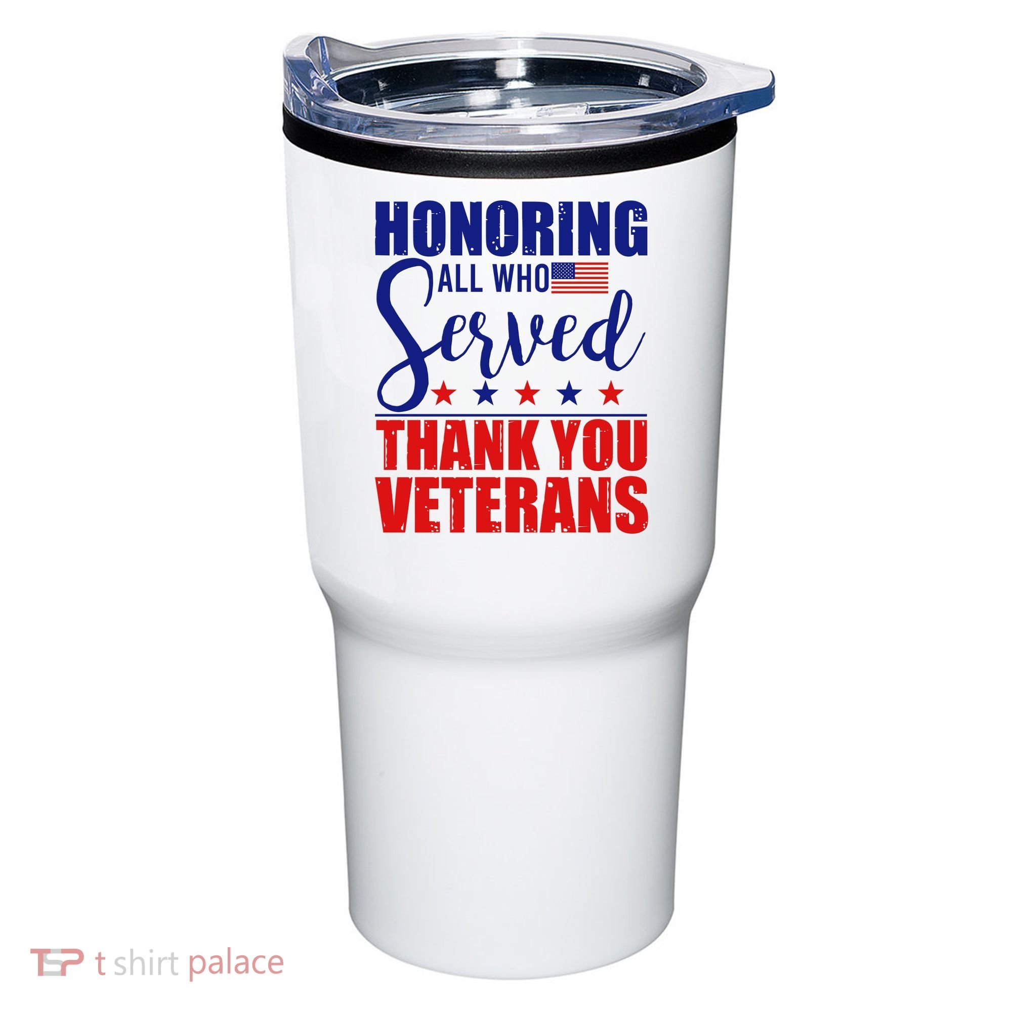 Honoring All Who Served Thank You Veterans Tumbler
