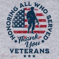Honoring All Who Served Thank You Veterans Day Us Veterans Women's Sweatshirt thumb 2