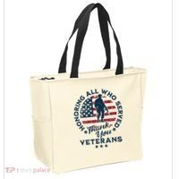 Honoring All Who Served Thank You Veterans Day Us Veterans Tote Bag thumb 2