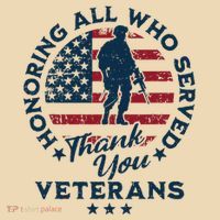 Honoring All Who Served Thank You Veterans Day Us Veterans Tote Bag thumb 4