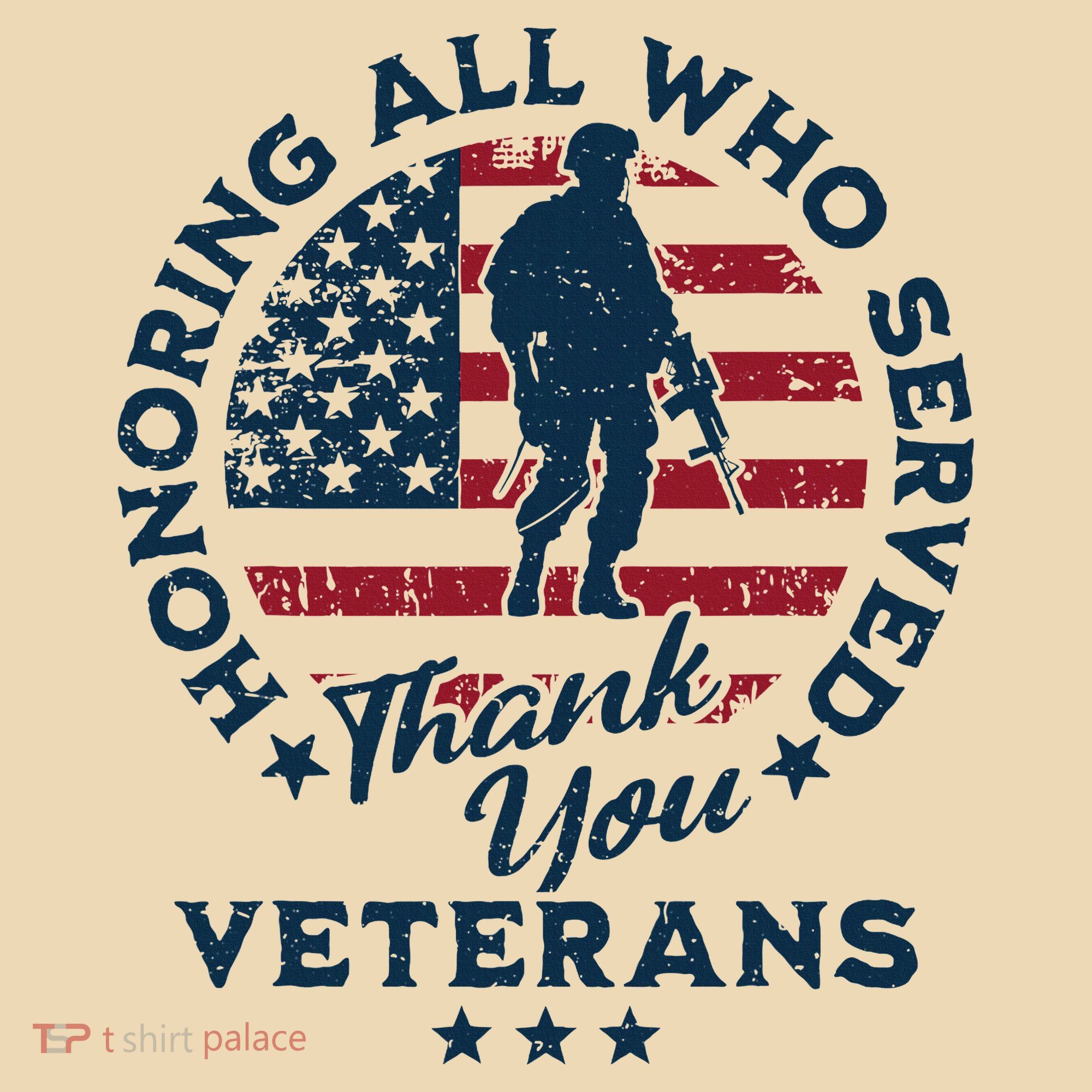 Honoring All Who Served Thank You Veterans Day Us Veterans Tote Bag
