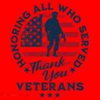 Honoring All Who Served Thank You Veterans Day Us Veterans Santa Hat thumb 1