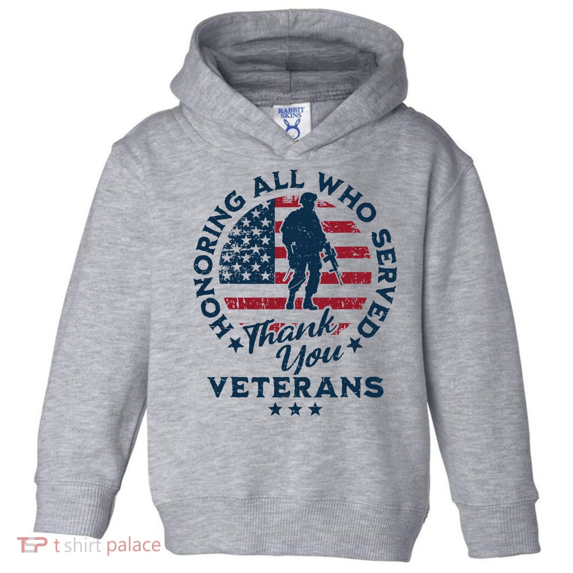 Honoring All Who Served Thank You Veterans Day Us Veterans Toddler Hoodie