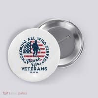 Honoring All Who Served Thank You Veterans Day Us Veterans Button thumb 0