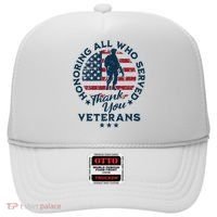 Honoring All Who Served Thank You Veterans Day Us Veterans Hat thumb 0