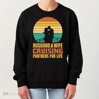 Husband And Wife Cruising Partners For Life Women's Sweatshirt thumb 0