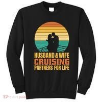 Husband And Wife Cruising Partners For Life Sweatshirt thumb 0
