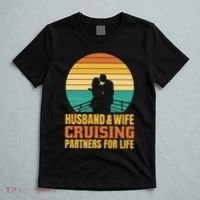 Husband And Wife Cruising Partners For Life T-Shirt thumb 5