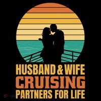 Husband And Wife Cruising Partners For Life Coffee Mug thumb 5