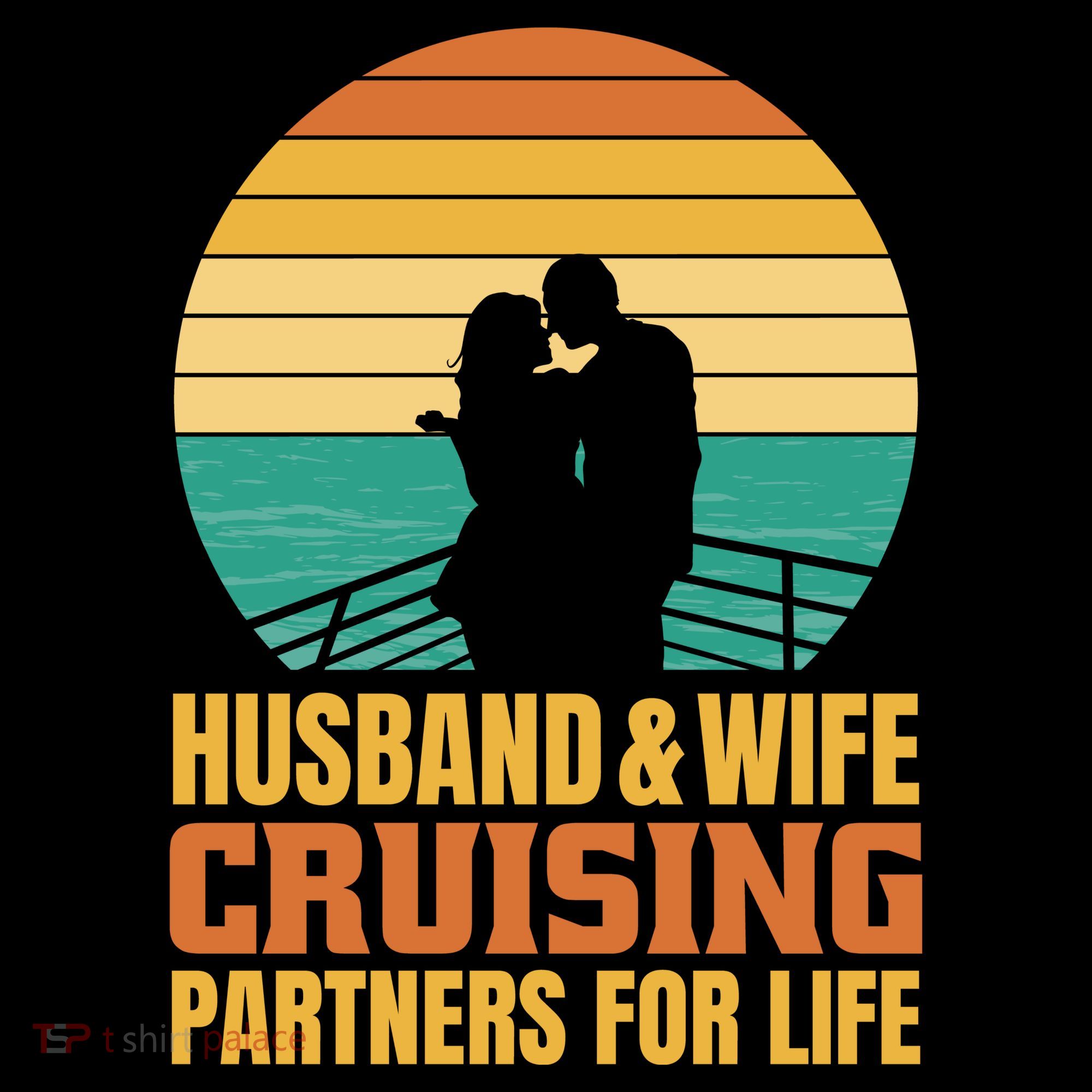 Husband And Wife Cruising Partners For Life Coffee Mug