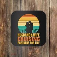 Husband And Wife Cruising Partners For Life Coaster thumb 0