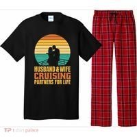 Husband And Wife Cruising Partners For Life Pajama Set thumb 0
