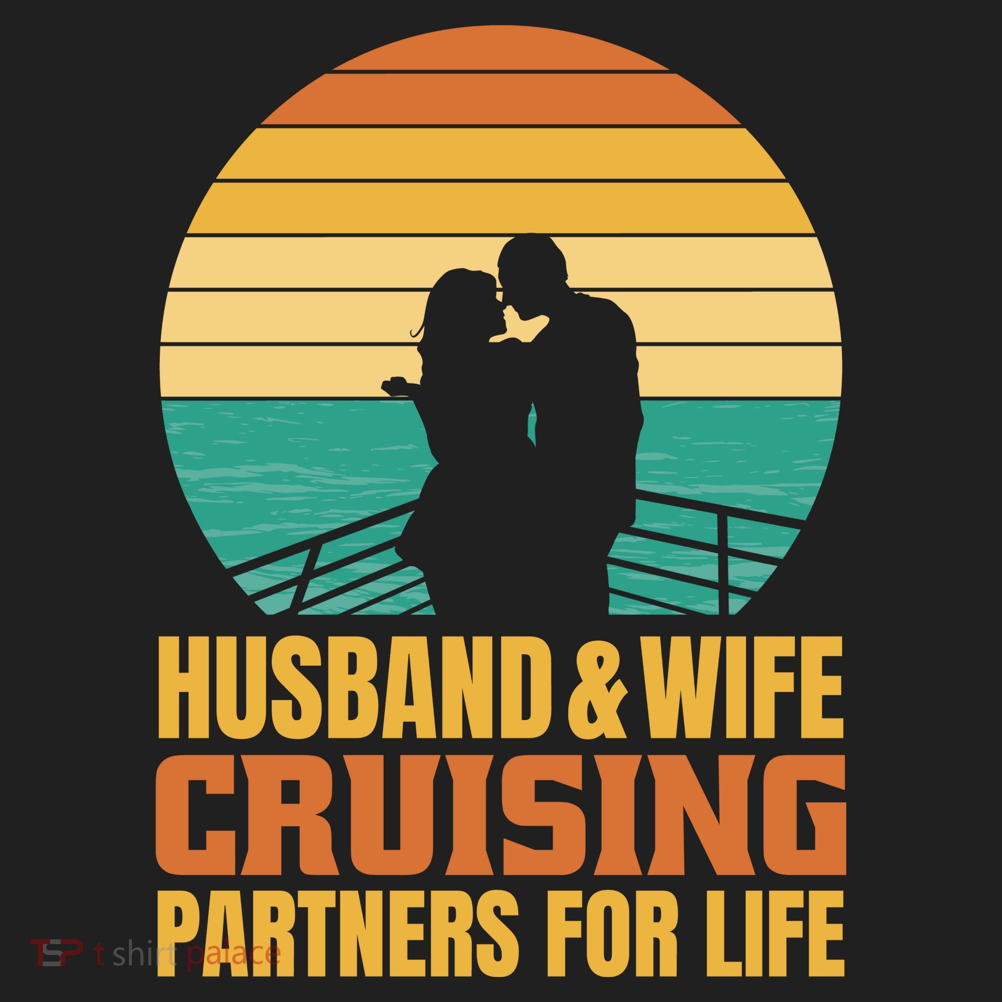 Husband And Wife Cruising Partners For Life Hat
