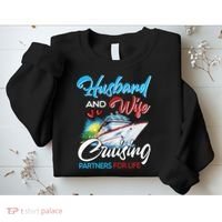 Husband And Wife Cruising Partners For Life Cruise Matching Sweatshirt thumb 2