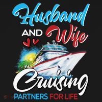 Husband And Wife Cruising Partners For Life Cruise Matching Women's Tank Top thumb 5