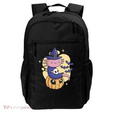 Halloween Axolotl Witch Cute Backpack