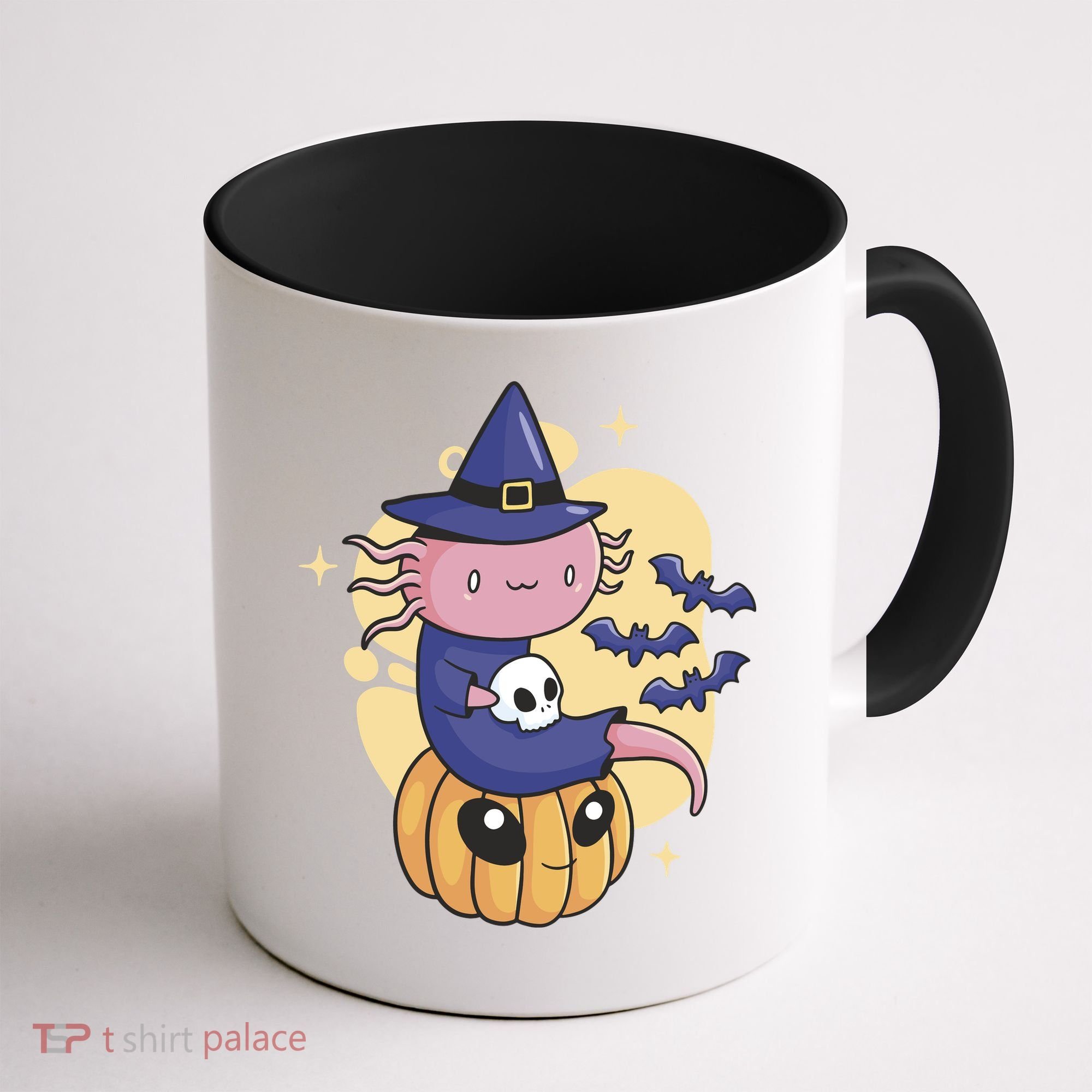 Halloween Axolotl Witch Cute Coffee Mug
