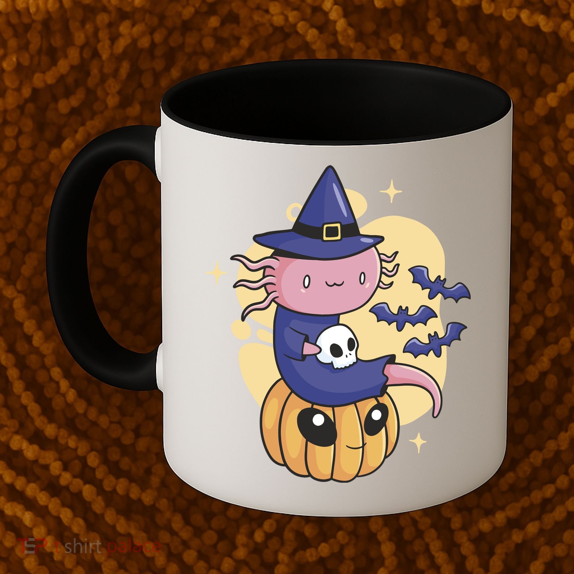 Halloween Axolotl Witch Cute Coffee Mug