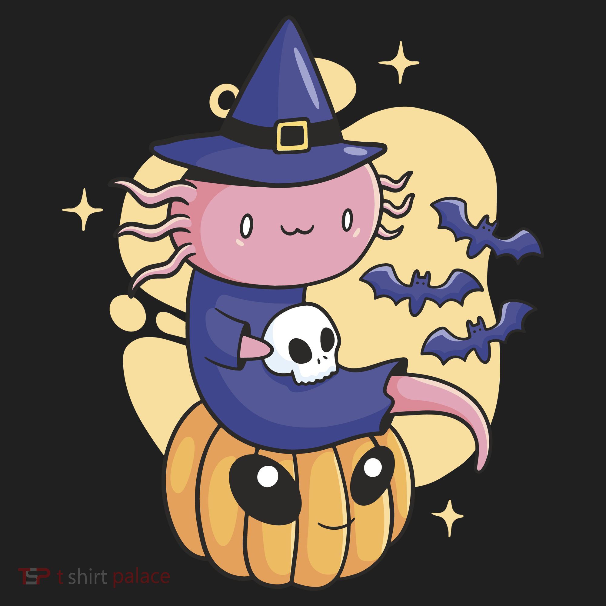 Halloween Axolotl Witch Cute Beanie