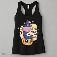 Halloween Axolotl Witch Cute Women's Tank Top thumb 3