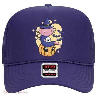 Halloween Axolotl Witch Cute Hat