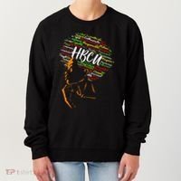 Hbcu Afro Woman Historically Black College Hbcu Women's Sweatshirt thumb 0