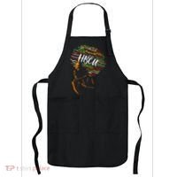 Hbcu Afro Woman Historically Black College Hbcu Apron thumb 0