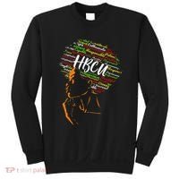 Hbcu Afro Woman Historically Black College Hbcu Sweatshirt thumb 0