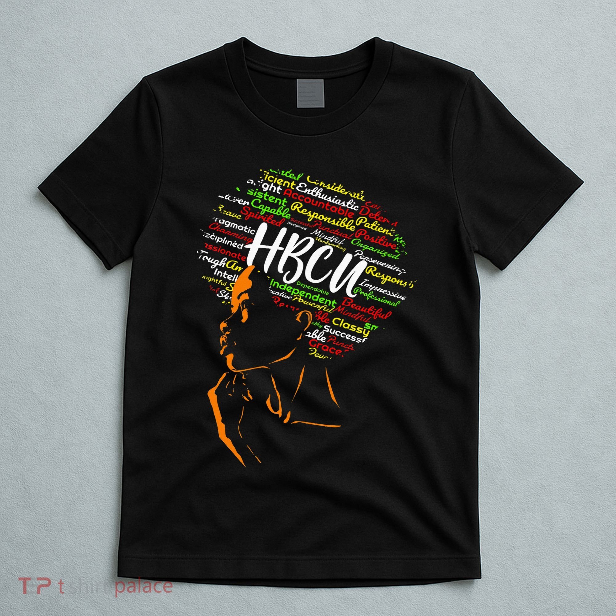 Hbcu Afro Woman Historically Black College Hbcu T-Shirt