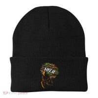 Hbcu Afro Woman Historically Black College Hbcu Beanie thumb 0