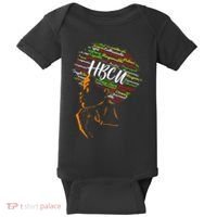 Hbcu Afro Woman Historically Black College Hbcu Baby Bodysuit thumb 0