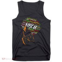 Hbcu Afro Woman Historically Black College Hbcu Tank Top thumb 0