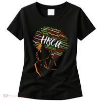 Hbcu Afro Woman Historically Black College Hbcu Women's T-Shirt thumb 0